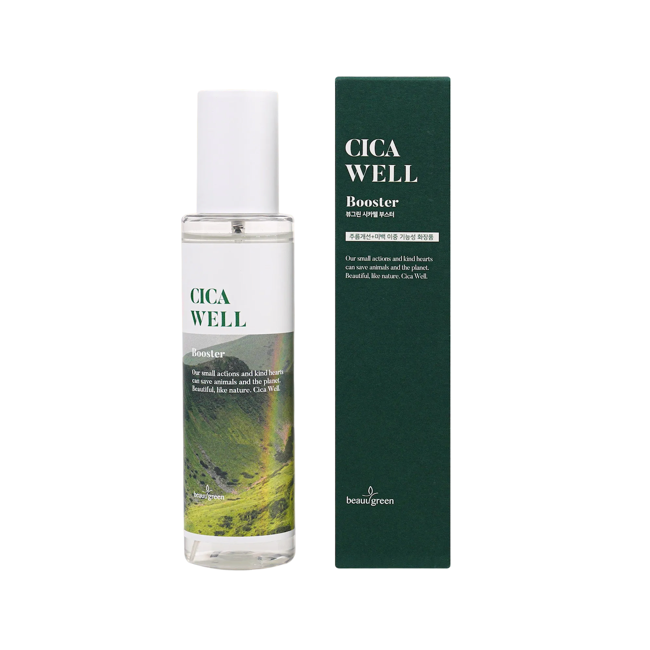 BEAUUGREEN - Cica Well Booster - Hydratation et apaisement pour peaux sensibles (150 ml)