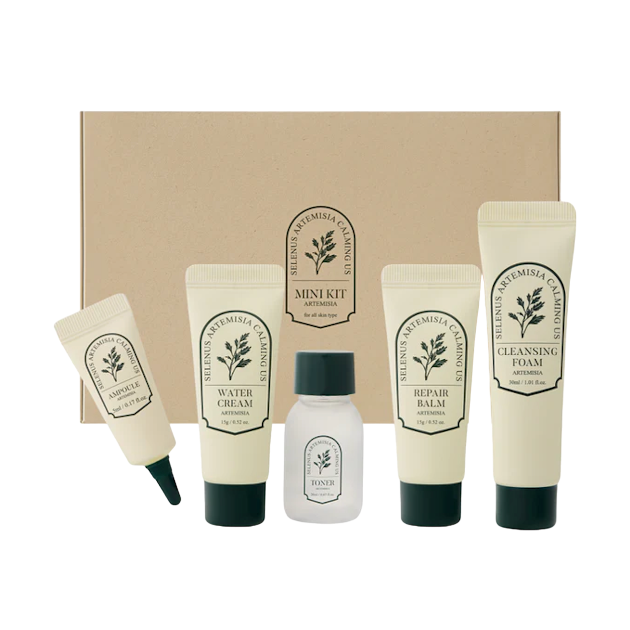 Kit Découverte Ganghwa Artemisia - 5 étapes pour une peau apaisée